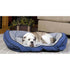 K&H Pet Products Bolster Couch Pet Bed Small Blue / Gray