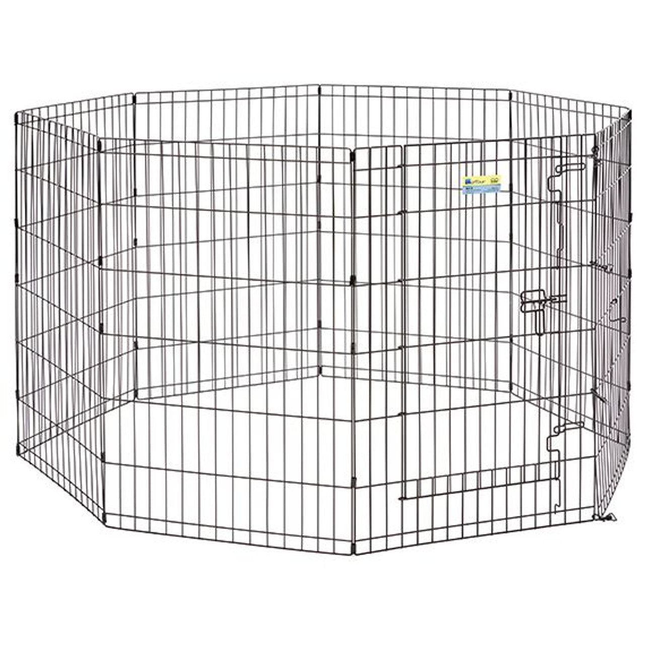 MidWest Contour Wire Exercise Pen with Door for Dogs and Pets - 36" tall