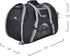 Bergan Pet Comfort Carrier Large Black / Gray 19″ x 10″ x 13″