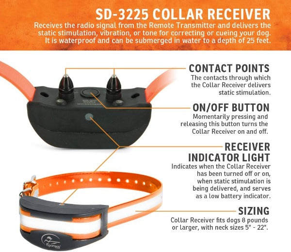 SportDOG Hound Hunter Remote Trainer Black / Orange