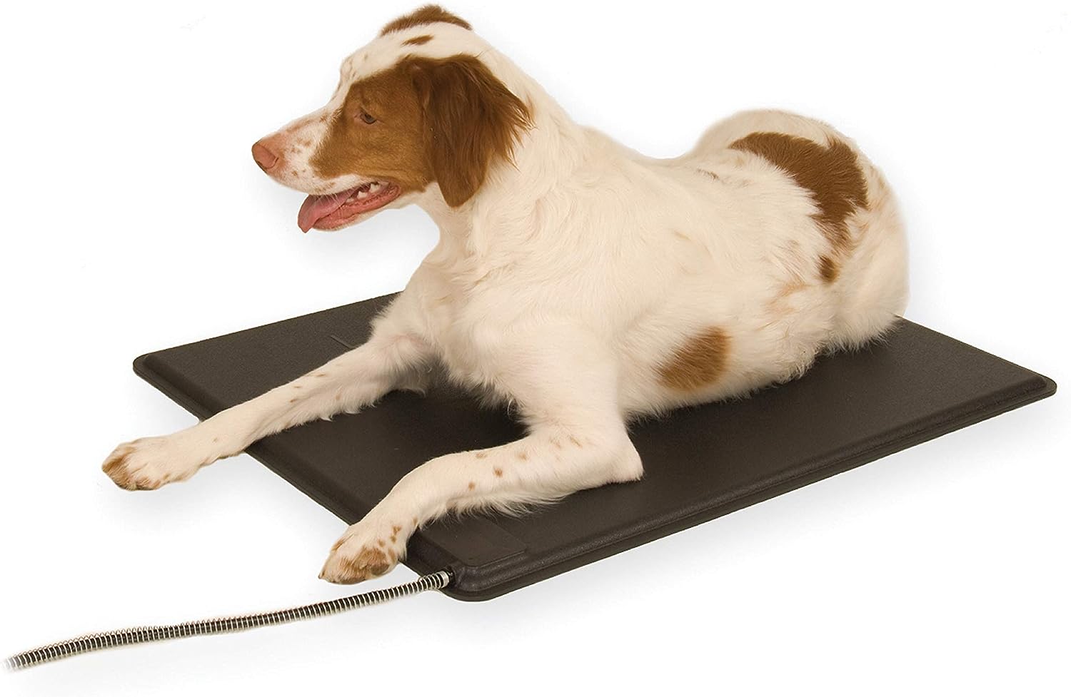 K&H Pet Products Heated Lectro-Kennel Outdoor Dog Pad, Waterproof Dog and Cat Heating Pad, Kennel Warming Mat,