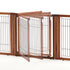 6 Panel Convertible Elite Pet Gate - Autumn Matte