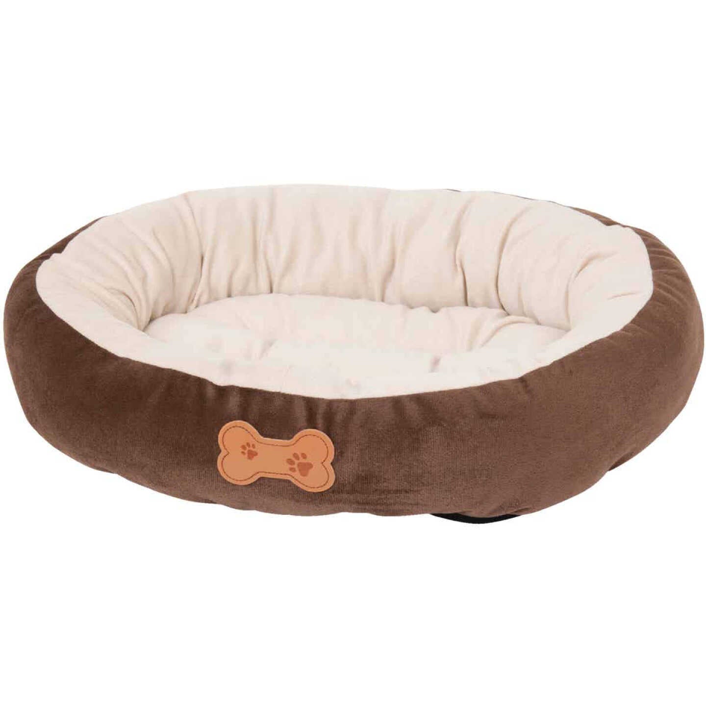 PetMate Aspen Pet Oval Nesting Pet Bed - Brown - 20"L x 16"W