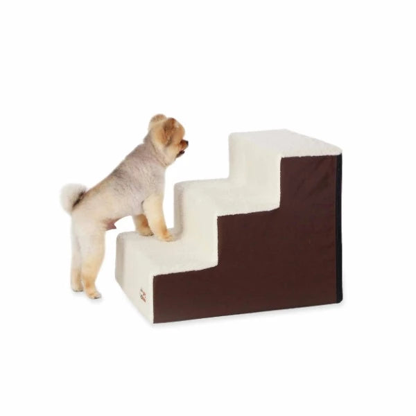 K&H Pet Products Pet Stair Steps 3 Stair-Chocolate