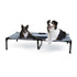 K&H Pet Products Original Pet Cot Extra Large Gray 32″ x 50″ x 9″ – KH1686