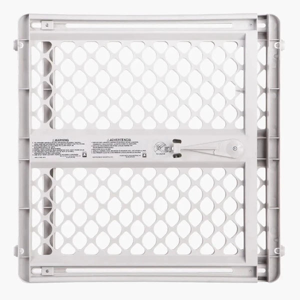 North States Pet Gate III Pressure Mounted White 26″ – 42″ x 26″