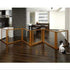 6 Panel Convertible Elite Pet Gate - Autumn Matte