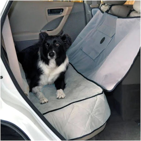 K&H Pet Products Deluxe Car Seat Saver Gray 54″ x 58″ x 0.25″