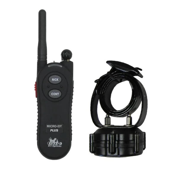 D.T. Systems Micro-iDT Remote Dog Trainer Black – IDT-PLUS