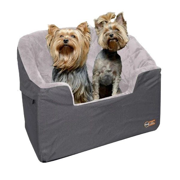 K&H Pet Products Bucket Booster Pet Seat Large Gray 20″ x 24″ x 20″ – KH7632