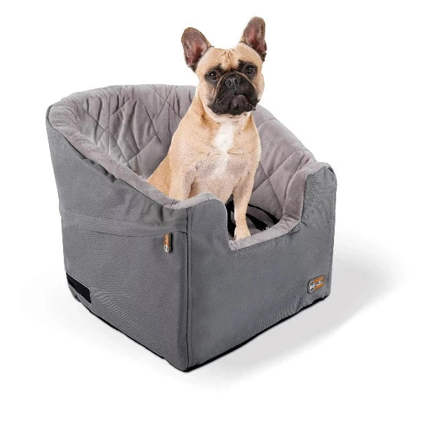 K&H Pet Products Bucket Booster Pet Seat Small Gray 20″ x 15″ x 20″ 