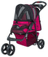 Petique Durable Pet Stroller Razzberry